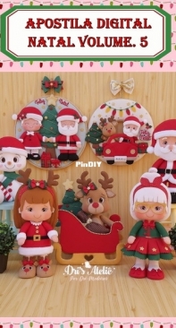 Dris Atelie - Dri Medeiros - Christmas Volume 5 -  Natal Volume 5 - Portuguese