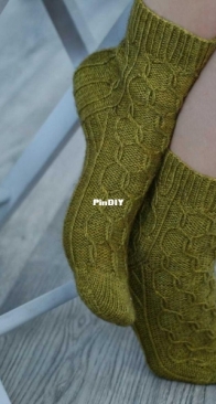 Otto Socks by Anya Zhiltsova - Russian
