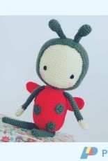 Paint Box Yarns - Lola the Ladybird - Free