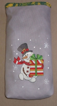 Vitaliya Mishcuk - Snowman  gift bag 01.