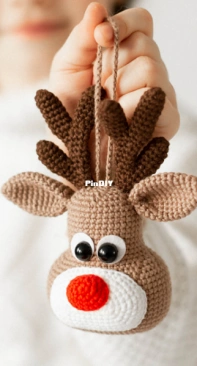 Mommy Patterns - Shvetsova Olga - Christmas tree toy Rudolf - Free