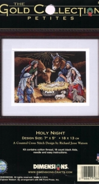 Dimensions - The Gold Collection Petites 8698 Holy Night