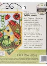 Dimensions 72-74134 Mini Banner - Summer