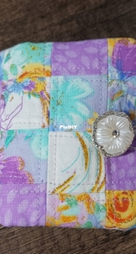 Patchwork Unicorn Needlebook