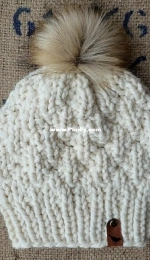 Quiet Diamonds Beanie by Jill Sneed-Free