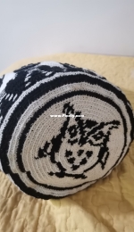 mosaic crochet bag
