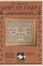 Traditional Sampler Chart - Pains of love XSD