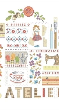 Trésors d'atelier ("L'atelier" page 71 - Véronique Enginger) XSD + PCS