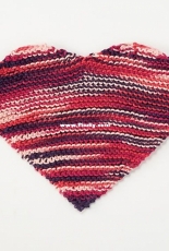 Queen of Hearts Dishcloth by Stana D.Sortor-Free