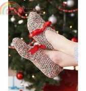 Holidays Slippers by Bernat Design Studio -Free