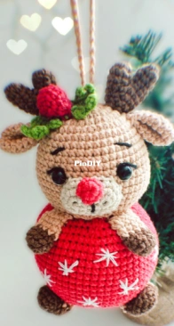 ToysZone - Iris Toys - Irina Morozova - Christmas Decoration Reindeer