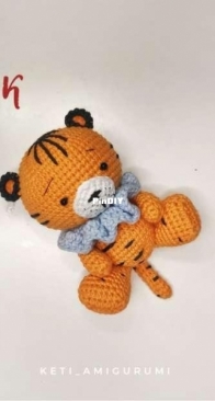Keti Amigurumi - Krikun Ekaterina - Крикун Екатерина - Tiger - Тигр - Russian