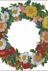 A Wreath of Wild Rose by Alisa Okneas
