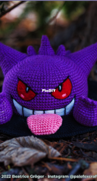 Palefox Crafts - Beatrice Gröger - Gengar - Free