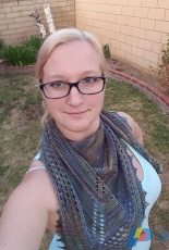Iris Sunlight Shawl by ArieScapes-Free