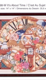 Janlynn 023-0198 / Bucilla 41785 - Its about Time PCS