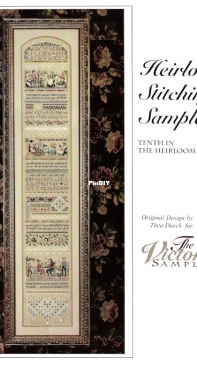 The Victoria Sampler  Heirloom Stitching Sampler