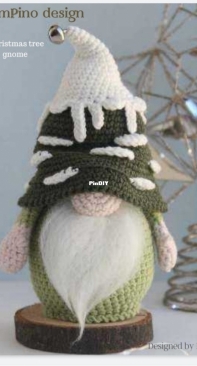Pam Pino Design - Nazeli Mkrtchyan-Tadevosyan - Christmas Tree Gnome