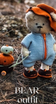 Sveta Crochet Pattern - Sveta Lutik toys - Svetlana Lutik - Bear outfit