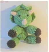 HGSDesigns - Heather Sonnenberg - Amigurumi Triceratops