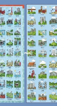 Landmarks Of Great Britian & Ireland SAL by Fiona Crouch from Cross Stitcher 395-403 XSD
