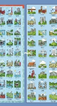 Landmarks Of Great Britian & Ireland SAL by Fiona Crouch from Cross Stitcher 395-403 XSD