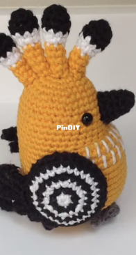 Crochet Hoopoe Bird