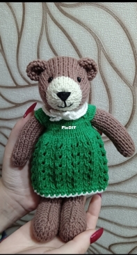 Little cotton bear girl