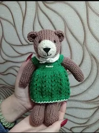 Little cotton bear girl