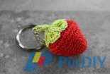 llaveros frutilla
