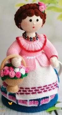 Svetlana Zabelina - Doll teapot warmer - Russian