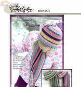 Crochet Garden-Lisa Naskrent- Borealis Hat and Scarf-Version 1H