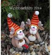 Mala Designs- Small moose, christmas 2014 - English