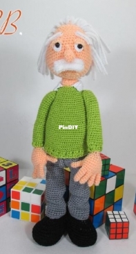 Galamigurumis - Barbara Benitez  - Einstein - Spanish