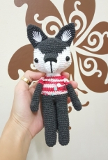 Amigurumi Pica Pau Wolf