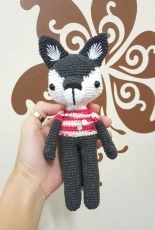 Amigurumi Pica Pau Wolf