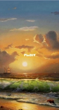 EstE 342 - Sunset Over The Sea