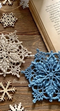 Draiguna - Julia Hart - Inscribed Snowflake