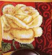 Vervaco 1200-990 Rose Cushion