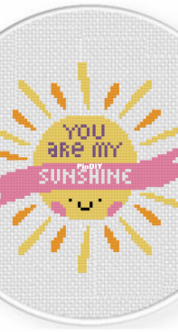 Daily Cross Stitch - You are my Sunshine 2