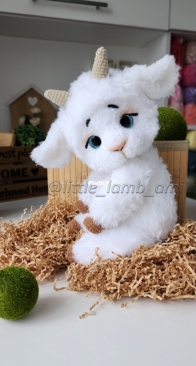 Little Lamb Ami / Thread Tutorial - Lyubov Lagutenok  - Little Goat - English