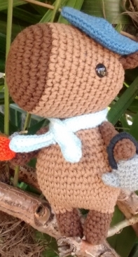 Capibara amigurumi