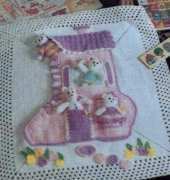 Unknow Designer-Bear Shoe Afghan