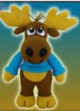 Delicious Crochet - Paola Navarro- Nelson the Moose - Spanish