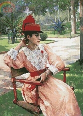 Artecy Cross Stitch - Afternoon in the Park by William Meritt Chase