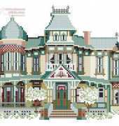 Debbie Patrick Victorian Houses CS-024 Morey Mansion PCS