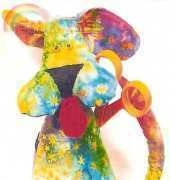 Art Fabric Studio - Muttley Dog Pincushion