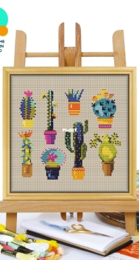 Awesome Pattern Studio - C107 - Cactuses XSD