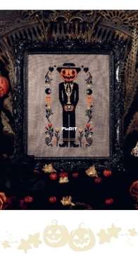 The Witchy Stitcher - Garden of Halloween - Boy & Girl from Witchy Stitching PCS + XSD