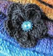 Pleated Neck Scarf 2 by Alana Dakos from Jane Austen Knits, Fall 2012